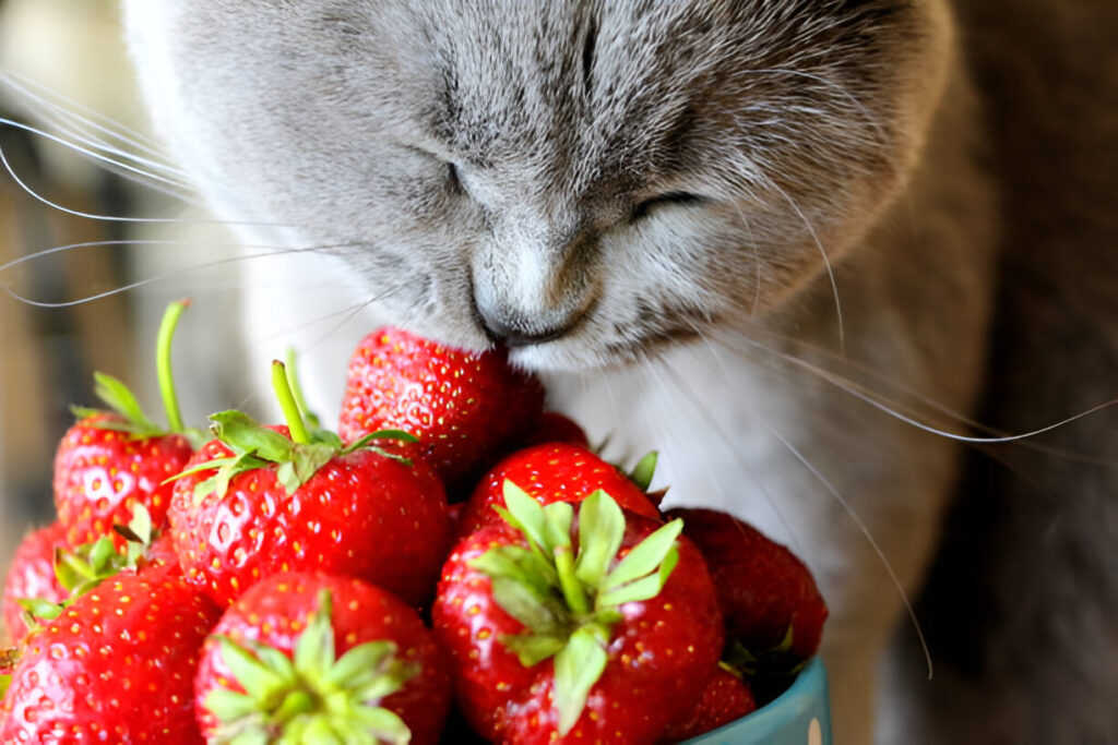 Can Cats Eat Strawberries