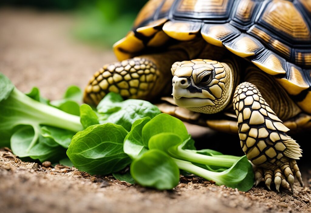 Can Sulcata Tortoises Eat Bok Choy