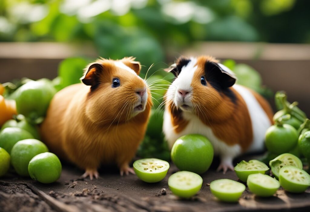 Can Guinea Pigs Eat Tomatillos