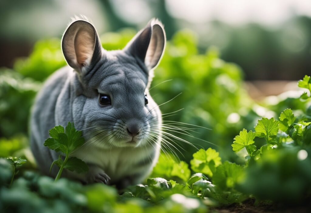 Can Chinchillas Eat Cilantro