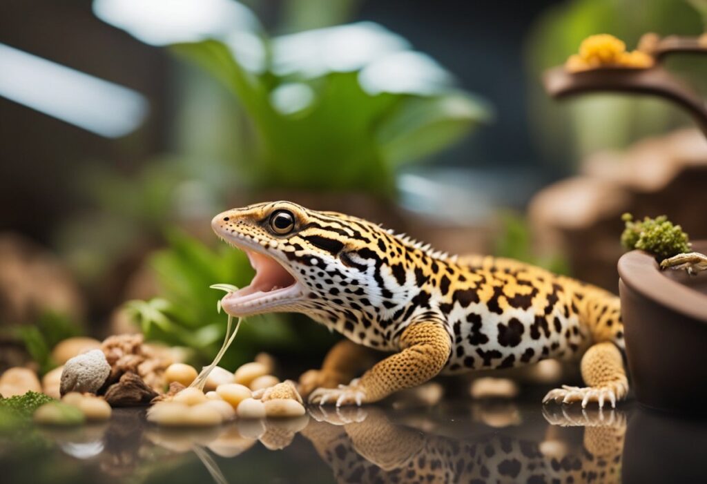 Can Leopard Geckos Eat Bearded Dragon Food