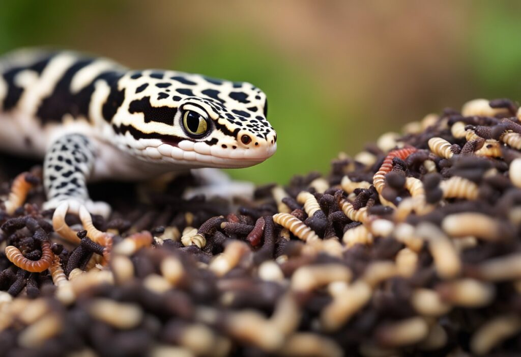 Can Leopard Geckos Eat Bloodworms