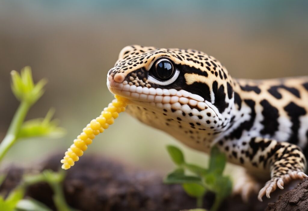 Can Baby Leopard Geckos Eat Wax Worms