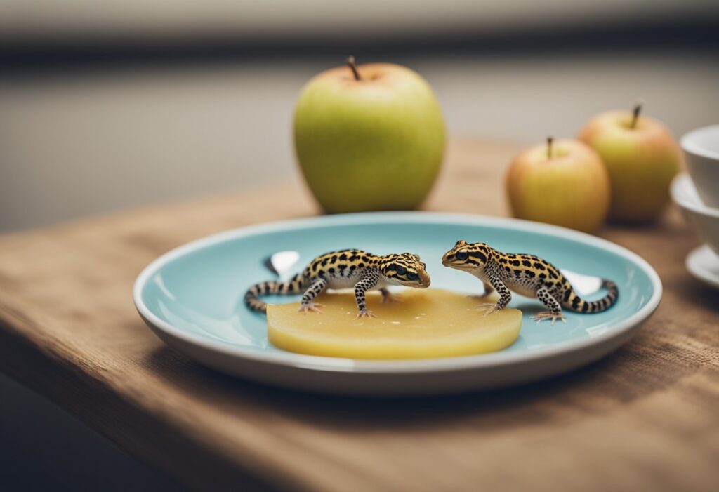 Can Leopard Geckos Eat Applesauce