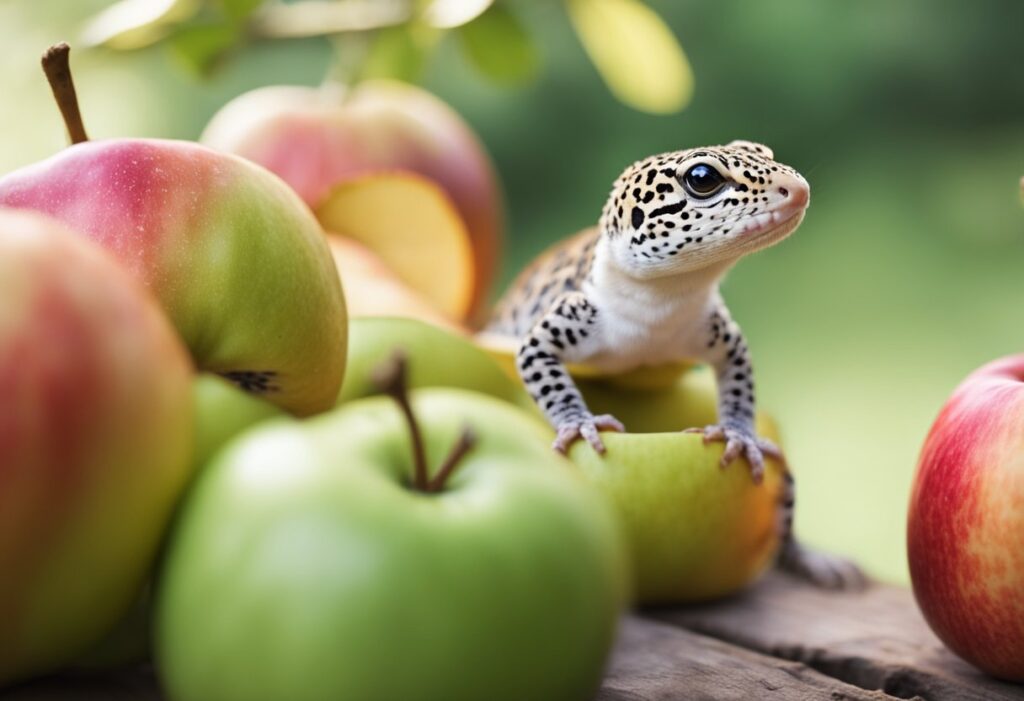 Can Leopard Geckos Eat Apples