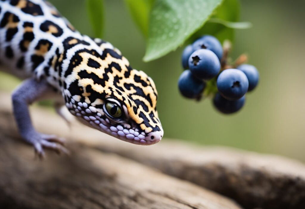 Can Leopard Geckos Eat Blueberries