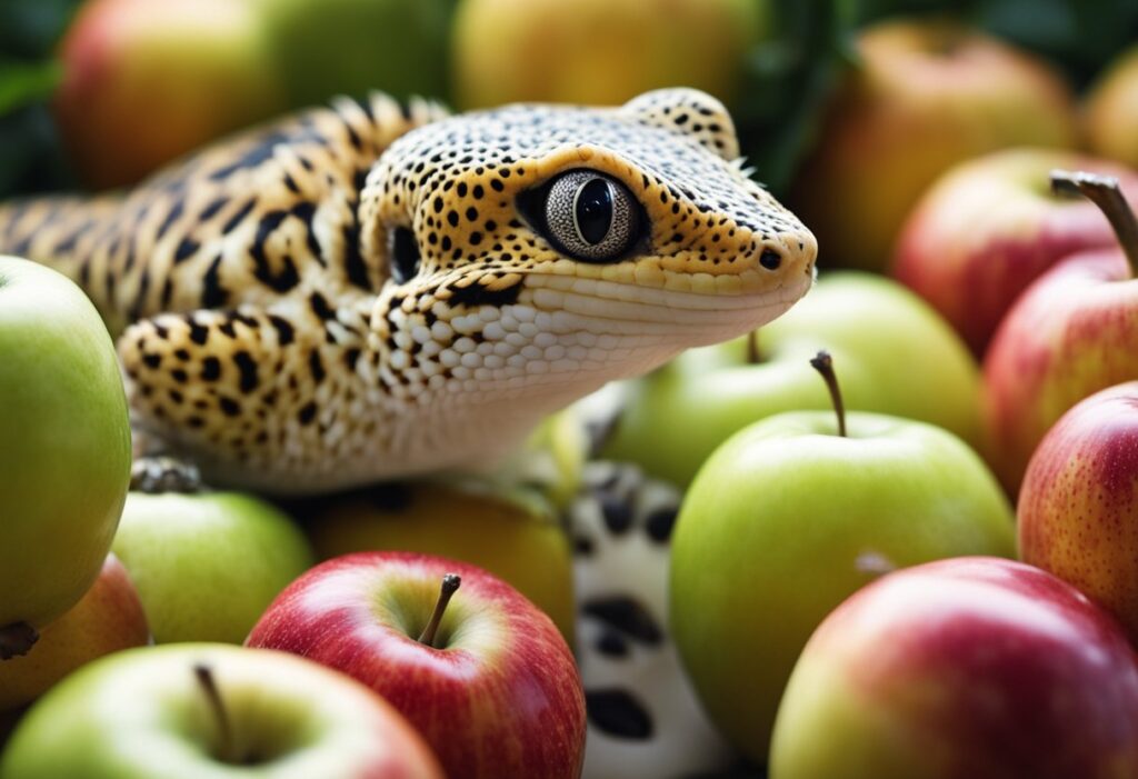 Can Leopard Geckos Eat Apples