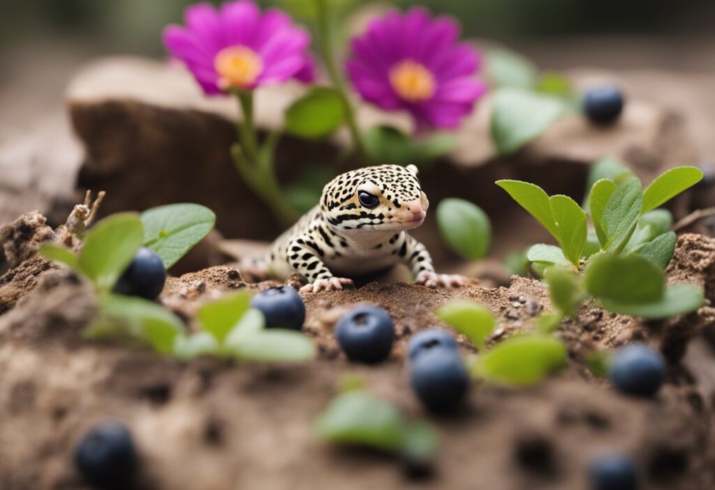 Can Leopard Geckos Eat Blueberries