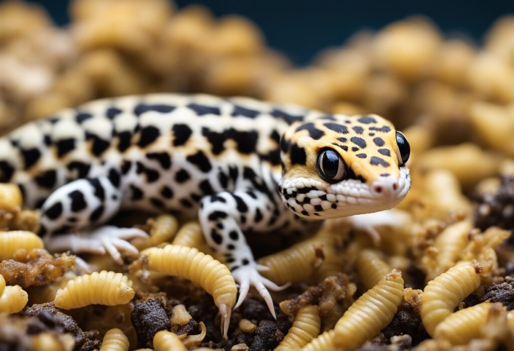 Can Leopard Geckos Eat Maggots 