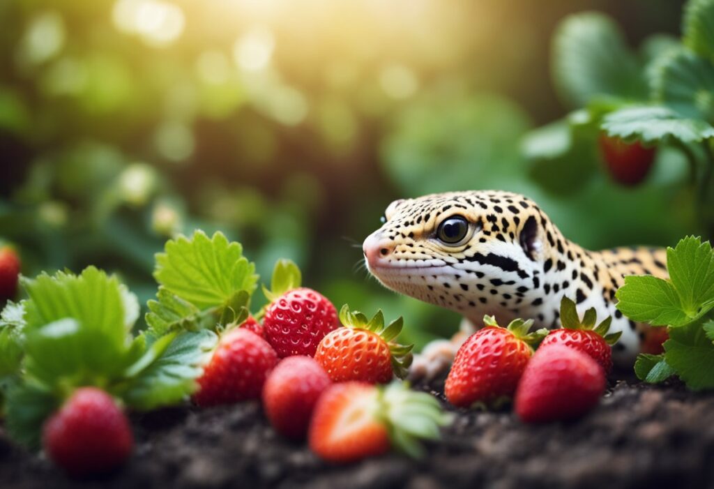 Can Leopard Geckos Eat Strawberries