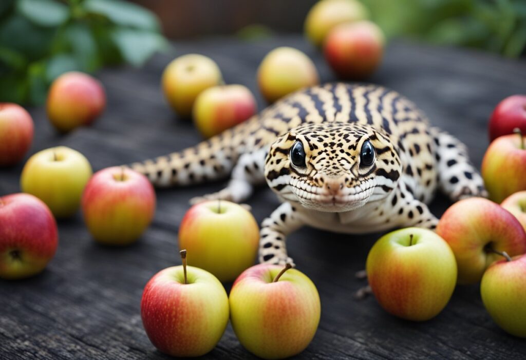 Can Leopard Geckos Eat Apples