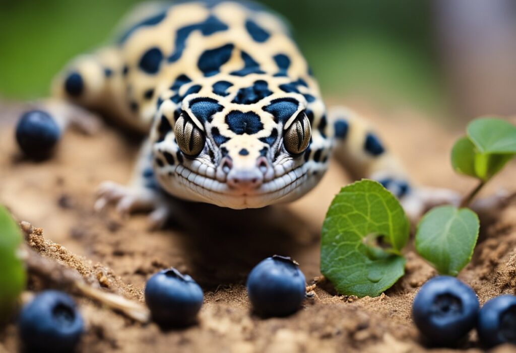 Can Leopard Geckos Eat Blueberries