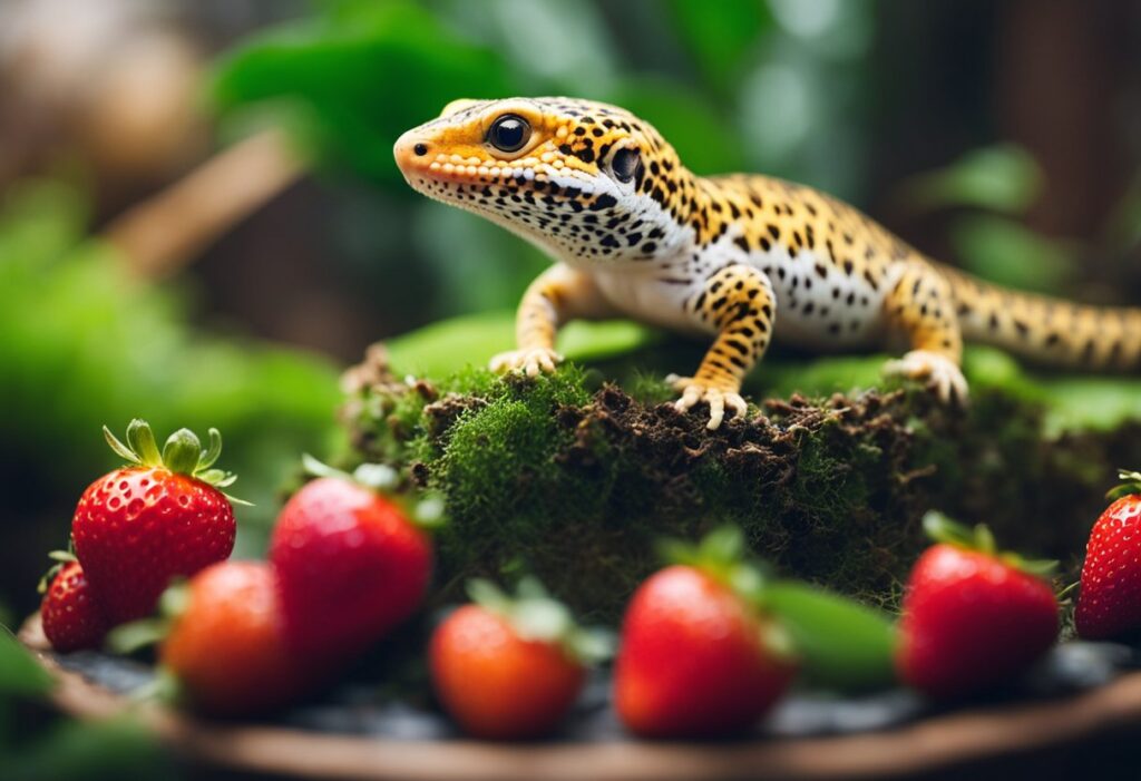 Can Leopard Geckos Eat Strawberries