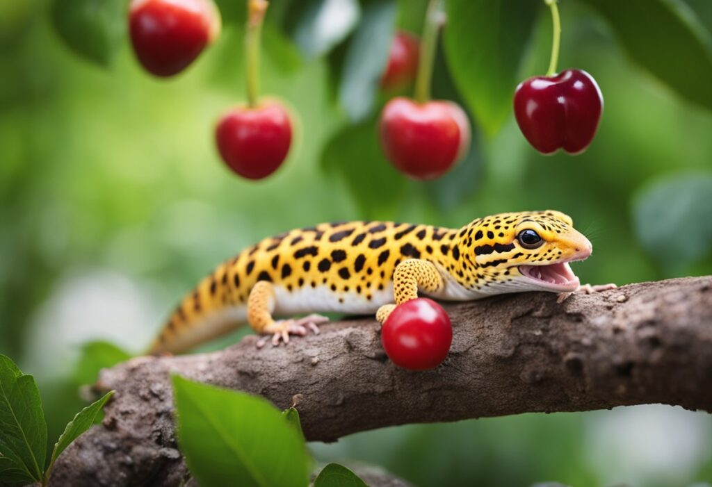 Can Leopard Geckos Eat Cherries