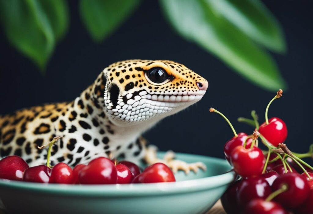 Can Leopard Geckos Eat Cherries