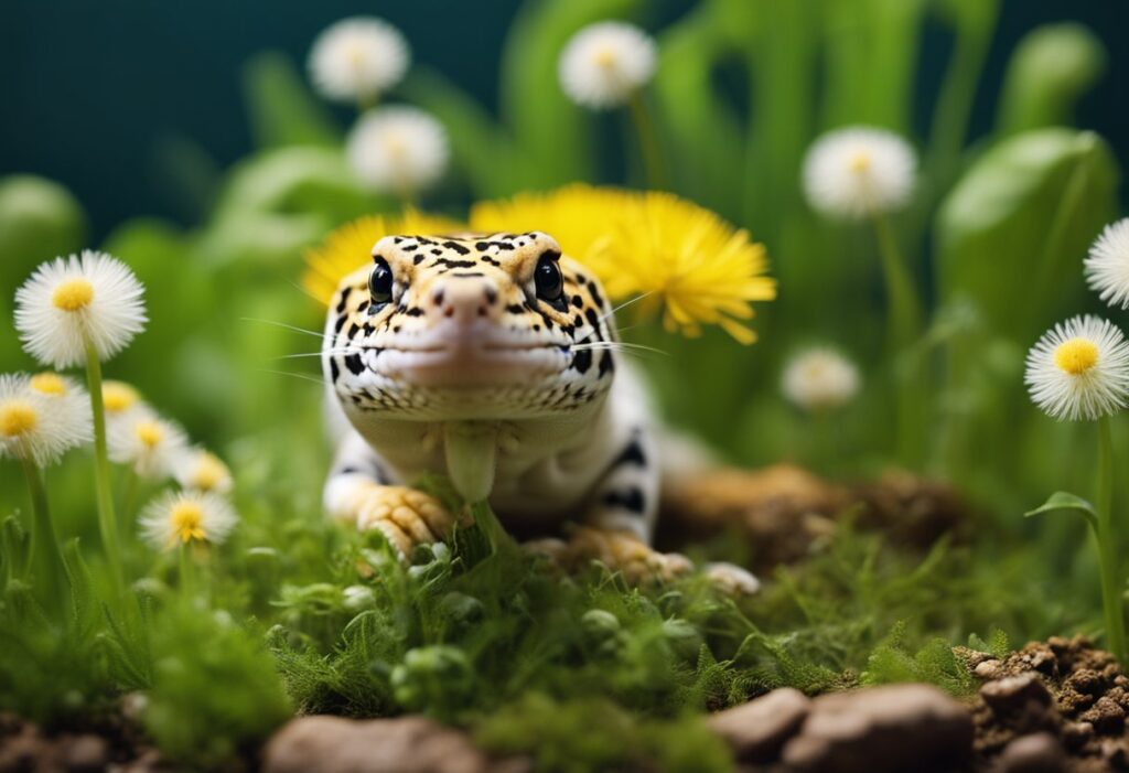 Can Leopard Geckos Eat Dandelions