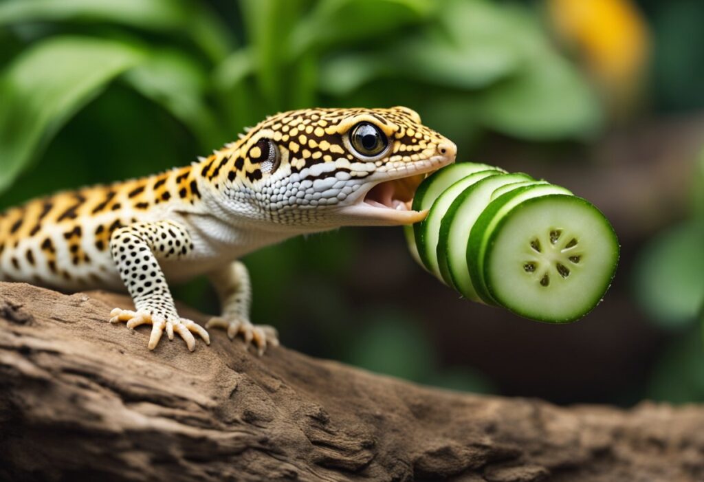 Can Leopard Geckos Eat Cucumber