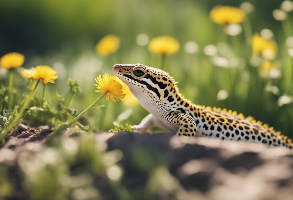 Can Leopard Geckos Eat Dandelions