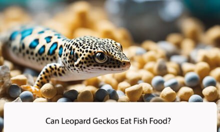 Can Leopard Geckos Eat Fish Food?