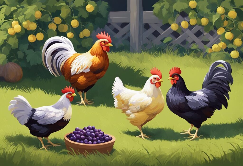 Can Chickens Eat Muscadines